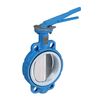Butterfly valve Type: 6731TFM Ductile cast iron/Stainless steel Squeeze handle Wafer type